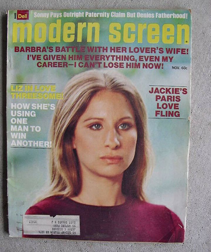 MODERN SCREEN magazine cover Issue 528 November 1974